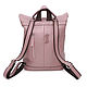  Women's Purple Taya Leather Backpack Bag Mod. CP34-191. Backpacks. Natalia Kalinovskaya. My Livemaster. Фото №5