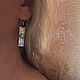 Silver earrings with peridot. Earrings. BOR.N | avtorskoe serebro. Online shopping on My Livemaster.  Фото №2