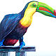 Toucan. Pictures. meandr. Online shopping on My Livemaster.  Фото №2
