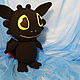 Order Knitted toy Dragon Toothless. Cartoon characters. elenka12. Livemaster. . Stuffed Toys Фото №3