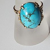 Винтаж: Серебряное кольцо с богемскими гранатами - пиропами