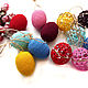 Knitted Easter egg 6 cm different colors. Eggs. BarminaStudio (Marina)/Crochet (barmar). My Livemaster. Фото №5