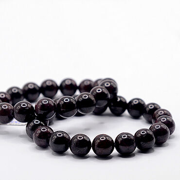Украшения ручной работы. Ярмарка Мастеров - ручная работа Браслет Гранат (Мозамбик) 12 мм.. Handmade.