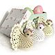 EASTER. Knitting. Easter chickens! (set - 3 pcs.). Easter souvenirs. Cross stitch and beads!. My Livemaster. Фото №13
