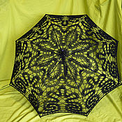 Комплект зонт+веер(айвори)