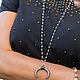 Chain with pearls ' Magic time.Night». Chain. Mala by Jemma. My Livemaster. Фото №5