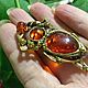 Brooch scarab beetle amber love amulet talisman souvenir. Brooches. BalticAmberJewelryRu Tatyana. Online shopping on My Livemaster.  Фото №2
