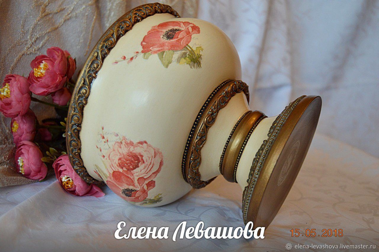 Ваза на ножке для конфет или фруктов в интернет-магазине Ярмарка ...