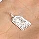 Pendant 'virgin Mary and child' silver. Pendants. Luxurious silver handmade. Online shopping on My Livemaster.  Фото №2