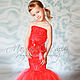 Order Children's dress 'Evening' (fish) Art.Four hundred sixty three. ModSister. Livemaster. . Childrens Dress Фото №3