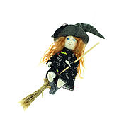 Куклы и игрушки handmade. Livemaster - original item The witch doll on the moon. Handmade.