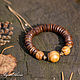 Bracelets made of wood set of 3 pieces option 2. Bracelet set. BijouSiberia. My Livemaster. Фото №4