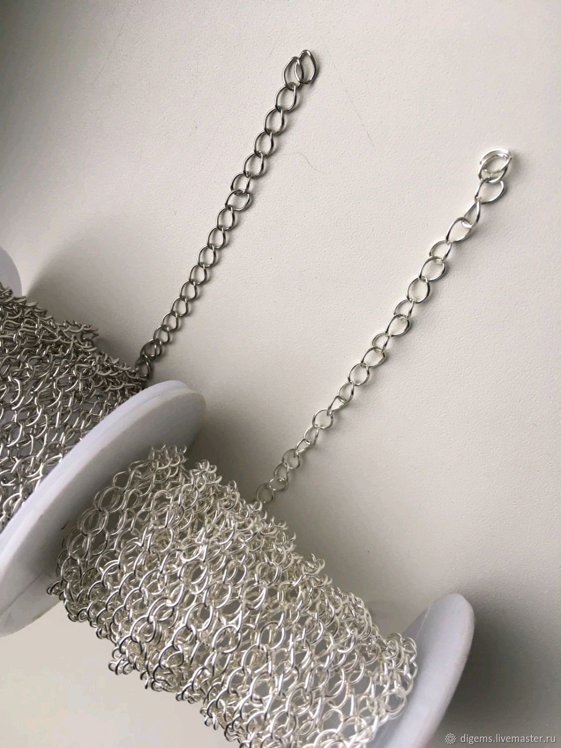 Цепочка металлическая (10 см) купить в интернет-магазине Ярмарка ...