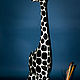 Жираф чёрно-белый. Статуэтки. Turov-Art. Интернет-магазин Ярмарка Мастеров.  Фото №2