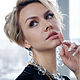 Заказать  серьги из полых бусин. KOKOSHNIKI           Jewelry studio. Ярмарка Мастеров. . Серьги-продевки Фото №3