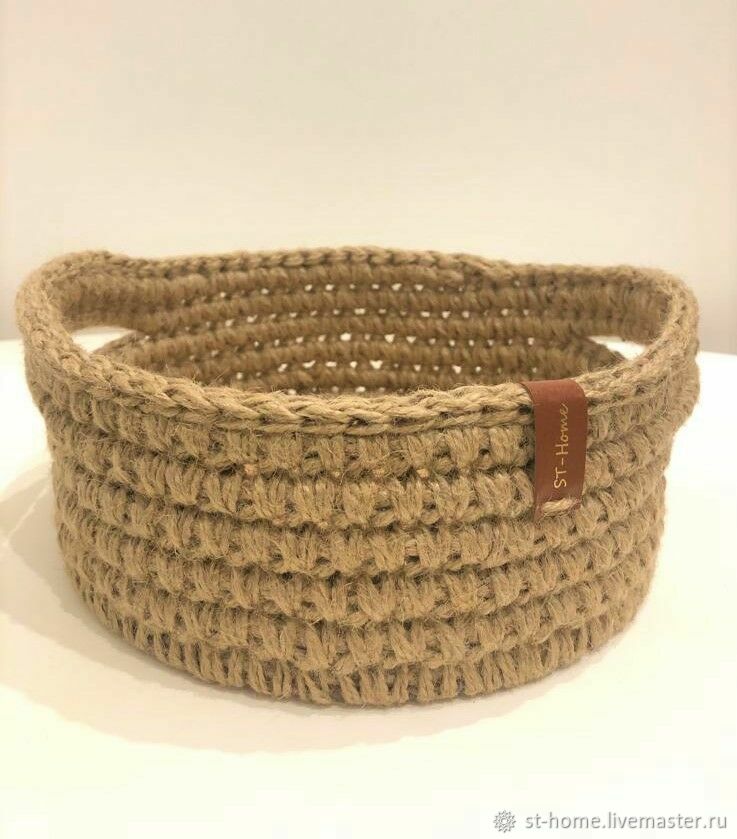 Коробка из джута круглая – купить онлайн на Ярмарке Мастеров – S0R06RU ...