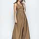 Maxi sundress 'Cocoa' in 2 colors. Sundresses. AnnSobol. Ярмарка Мастеров.  Фото №4