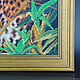 Order Embroidered picture 'Cheetah'. Magic box. Livemaster. . Pictures Фото №3