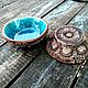 Заказать Античный чайный сервиз. Ручная керамика, набор посуды для чая. LAMA - Красивая посуда. Ярмарка Мастеров. . Сервизы Фото №3