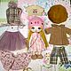 Play doll, doll with clothes, textile doll with a set of clothes. Dolls. RasDoll ' Творить, как дышать'. Online shopping on My Livemaster.  Фото №2
