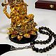Order Rosary Black Onyx, Tourmaline (Schorl), Tibetan silver. Amulet. Handwork of jewelry.. Livemaster. . Rosary Фото №3
