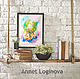 Your world - watercolor paintings. Pictures. illustravel. Online shopping on My Livemaster.  Фото №2