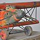 Ретро модель самолета Albatros D.III Военный Немецкий Биплан дерево. Статуэтки. Винтажный бутик Joséphine. Интернет-магазин Ярмарка Мастеров.  Фото №2