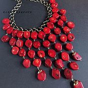 Украшения handmade. Livemaster - original item Necklace . coral. Handmade.