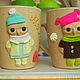 Mug with owl, Mugs and cups, Krasnoyarsk,  Фото №1