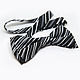 Bow tie in black and white stripes. Ties. Super Bow Ties. Online shopping on My Livemaster.  Фото №2