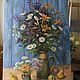 country bouquet. Oil painting wild flowers. Pictures. Tatiana Chepkasova. My Livemaster. Фото №4