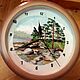 Embroidered watch "Coast of Ladoga", Watch, Moscow,  Фото №1