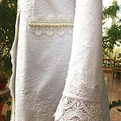 Одежда handmade. Livemaster - original item Luxury white lace coat!. Handmade.
