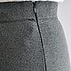 Skirt Grey Autumn slit. Skirts. Skirt Priority (yubkizakaz). My Livemaster. Фото №5