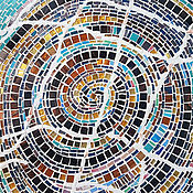 Картины и панно handmade. Livemaster - original item Mosaic. Galaxy Spiral. Handmade.