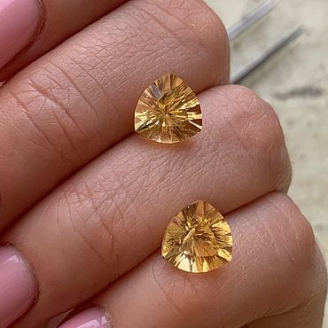 Украшения ручной работы. Ярмарка Мастеров - ручная работа Цитрин триллион. Handmade.