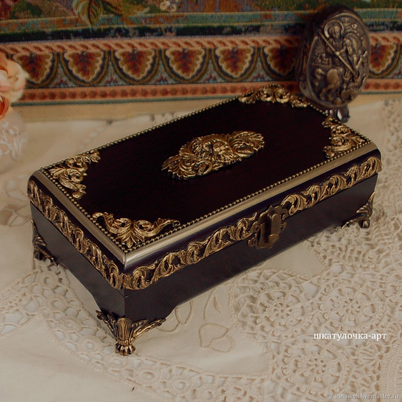 Шкатулка для денег в интернет-магазине Ярмарка Мастеров по цене 4600 ...