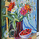 Order Oil painting. Strawberry time. SVETINLOOK (svetinlook). Livemaster. . Pictures Фото №3