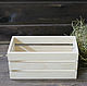 Wooden box with handles 23/11/11 cm, Blanks for decoupage and painting, Kemerovo,  Фото №1