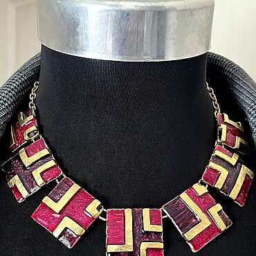 Винтаж ручной работы. Ярмарка Мастеров - ручная работа Винтаж: Колье от Dolce Vita Paris. Handmade.