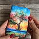Passport cover. Cover and document 'the Tree of happiness', Passport cover, Obninsk,  Фото №1
