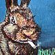  symbol of the year. The smoking hare with oil. Pictures. Julia-Elkina. My Livemaster. Фото №4