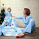 Designer women's pajamas from a Christmas collection'Merry reindeer. Robes. Alexandra Maiskaya. My Livemaster. Фото №5