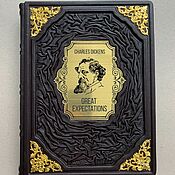Сувениры и подарки handmade. Livemaster - original item Great expectations | Charles Dickens (gift leather book). Handmade.