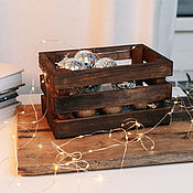 Для дома и интерьера handmade. Livemaster - original item Gift decorative box (box) made of Siberian Cedar wood PK30. Handmade.