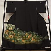 Винтаж handmade. Livemaster - original item Japanese silk tomesode kimono 