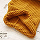 Knitted scarf-pipe ' Spikelet'. Scarves. marishino. My Livemaster. Фото №4
