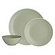 Green dinnerware set, 12 items, Plates, Moscow,  Фото №1