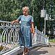 Красивое платье из хлопка Бохо-шик. Платья. Евгения (podium-life). Ярмарка Мастеров.  Фото №4