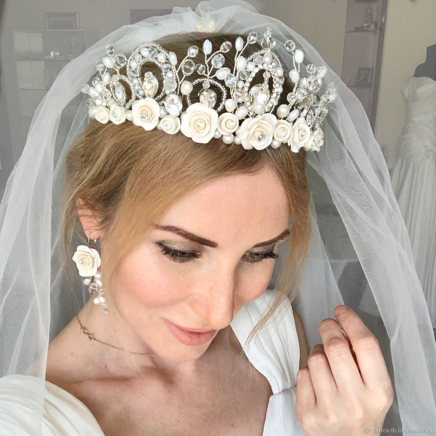 Свадебная корона для невесты Naviblue Bridal